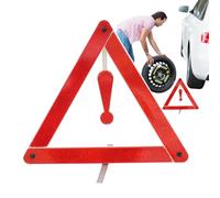 Warning Triangles - Tripod Structure and Quick Deployment Mechanism, Reflective Foldable Sign, Breakdown Sign | Road Triangles for Car Truck Rv Suv Breakdown Dark Highway Moving Tow Fault Parking
