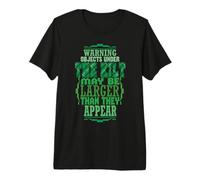 Warning Under The Kilt Larger Irish Saint Patricks Day Premium T-Shirt