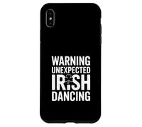 Warning Unexpected Irish Dancing St Patricks Humor Case for iPhone XS Max