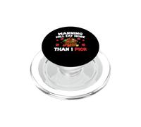 Warning Will Eat More Than I Pick Apple Picking Orchard PopSockets PopGrip for MagSafe