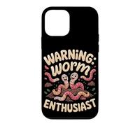 Warning Worm Enthusiast Farming Compost Case for iPhone 12 mini