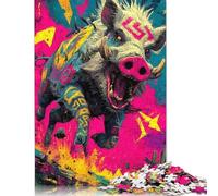 Warpaint Fury - The Spirit of The Wild Reckoning Puzzle 500 Piece Adult Jigsaw Puzzle Puzzles for Teenagers Gifts Educational Game Challenge Toy 500pcs (52x38cm)