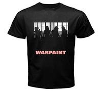 Warpaint Rock Band Album Men's Black T-Shirt Size S-3Xl