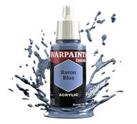 The Army Painter, Warpaints Fanatic Baron Blue Single Acrylics, Miniature Hobby Painting, Quality Paint for Miniature Wargaming