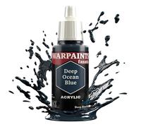 The Army Painter, Warpaints Fanatic Deep Ocean Blue Single Acrylics, Miniature Hobby Painting, Quality Paint for Miniature Wargaming