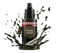 The Army Painter, Warpaints Fanatic Metallics Death Metal Single Acrylics, Miniature Hobby Painting, Quality Paint for Miniature Wargaming