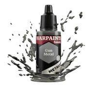The Army Painter, Warpaints Fanatic Metallics Gun Metal Single Acrylics, Miniature Hobby Painting, Quality Paint for Miniature Wargaming