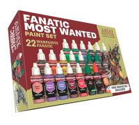 Warpaints Fanatic Most Wanted Paint Set 22 Colours WP8071P FREE POST