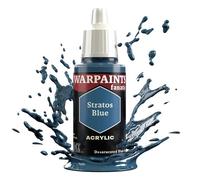 The Army Painter, Warpaints Fanatic Stratos Blue Single Acrylics, Miniature Hobby Painting, Quality Paint for Miniature Wargaming