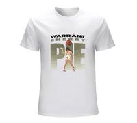 Warrant *Cherry Pie Rock Band Men's T Shirt White XXL