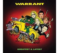 WARRANT - GREATEST LATEST - RED BLACK SPLATTER - Vinyl Record - C4z