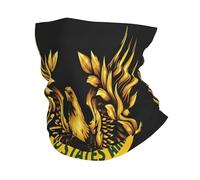 Warrant Officer Rising Eagle Unisex Snood Scarf Stretchy Neck Warmer Multifunctional Neck Gaiter For Cycling Summer Outdoor Motorcycle
