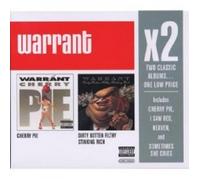 WARRANT - X2 (CHERRY PIE/DIRTY ROTTEN FILTHY STINKIN' RICH) 2 CD 26 TRACKS NEW