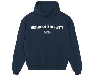 Warren Buffett Men's Hoodie - Navy / 3XL