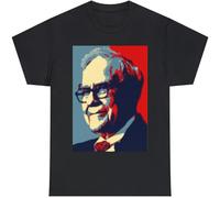 Warren Buffett Shirt Stock Market Traders Wall Street Tee Warren Buffett Lovers Black L