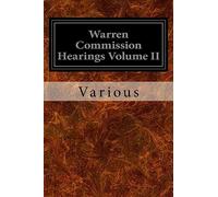 Warren Commission Hearings Volume II