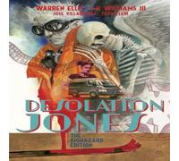 Warren Ellis Desolation Jones: The Biohazard Edition Hardback Book in White Warren Ellis White