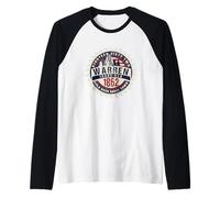 Warren Idaho Historic Gold Rush Ghost Town Souvenir Raglan Baseball Tee