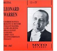 Warren, Leonard - Recital 1941-47