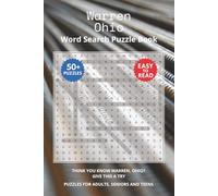 Warren Ohio Word Search Puzzle Book: Think you know Warren, Ohio? Give this a try. Puzzles for Adults, Seniors and Teens.