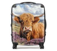 Warren Reed A Beautiful Highland Cow Suitcase - Large