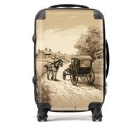Warren Reed A Horse And His Cart Suitcase - Cabin