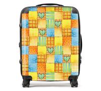 Baby Watercolour Blanket Pattern Suitcase Warren Reed - Designer Yellow Large