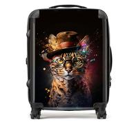 Warren Reed Bengal Cat And Hat Splashart Suitcase - Large