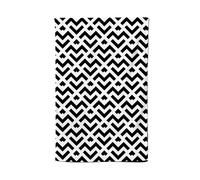 Warren Reed Black And White Abstract Pattern Tea Towel