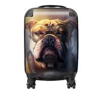 Warren Reed Bulldog Splashart Golden Suitcase - Mini Cabin