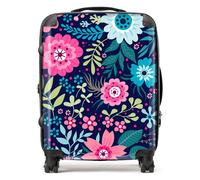 Warren Reed - Designer Cute Colourful Flower Pattern Suitcase Large, Multi