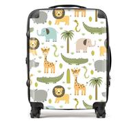 Warren Reed Cute Safari Animals Suitcase - Large