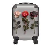 Warren Reed Designer 3 Red And Pink Roses Suitcase - Mini Cabin