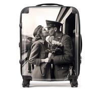 Warren Reed Designer A Kiss Goodbye Suitcase - Large