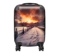 Warren Reed Designer A Snowy Walk In London Suitcase - Mini Cabin
