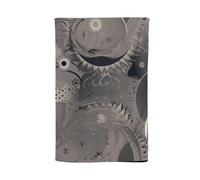 Warren Reed - Designer Abstract Moon Shapes Tea Towel in Grey Warren Reed - Designer Grey