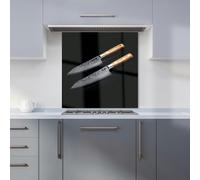 Warren Reed - Designer Artisan Japanese Knives in Focus Kitchen Splashback - W600mm x H600mm