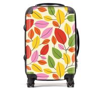 Warren Reed - Designer Autumn Leaves Suitcase Cabin, Multi