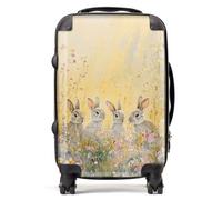Warren Reed - Designer Ava Sterling: 00009 Suitcase - Lightweight Hard Case, TSA Lock, 4 Spinner Wheels