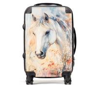 Warren Reed - Designer Ava Sterling: 00022 Suitcase - Lightweight Hard Case, TSA Lock, 4 Spinner Wheels