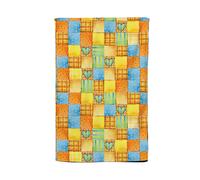 Warren Reed - Designer Baby Watercolour Blanket Pattern Tea Towel in Yellow Warren Reed - Designer Yellow