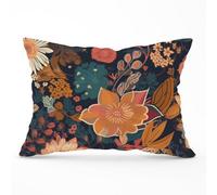 Warren Reed Designer Boho Chic Flower Cushions 33Cm X 48Cm