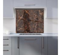 Warren Reed - Designer Browns Quartz Effect Kitchen Splashback W900Mm X H750Mm, Multi