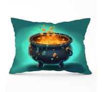 Warren Reed - Designer Bubbling Cauldron Splashart Cushions | Size: 33 cm x 48 cm Warren Reed - Designer Multicolor 33 cm x 48 cm