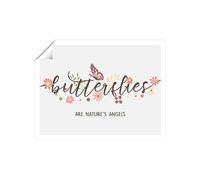 Warren Reed - Designer Butterflies Are Natures Angels Unframed Art Print | Size: W16" x H24" Warren Reed - Designer Multicolor W16" x H24"