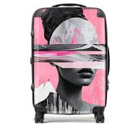 Warren Reed - Designer Calista Vale: 00017 Suitcase - Lightweight Hard Case, TSA Lock, 4 Spinner Wheels