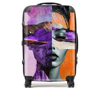 Warren Reed - Designer Calista Vale: 00021 Suitcase - Lightweight Hard Case, TSA Lock, 4 Spinner Wheels