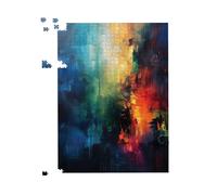 Warren Reed - Designer Colourful Chaos: Urban Dreamscape Jigsaw Puzzle | Size: 1000 Pieces Warren Reed - Designer Multicolor 1000 Pieces