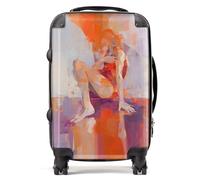 Warren Reed - Designer Contemplative Rest Suitcase - Lightweight Hard Case, TSA Lock, 4 Spinner Wheels