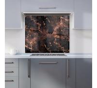 Warren Reed - Designer Copper Quartz Effect Kitchen Splashback W600Mm X H750Mm, Multi
